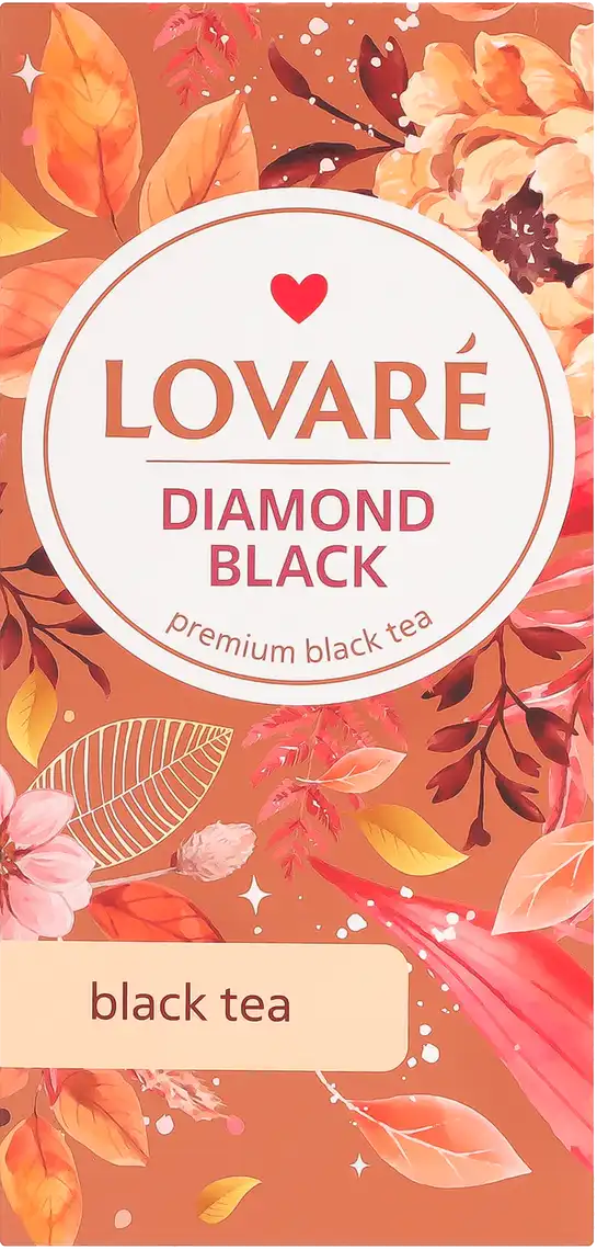 Чай чорний Lovare Diamond Black 24х2 г