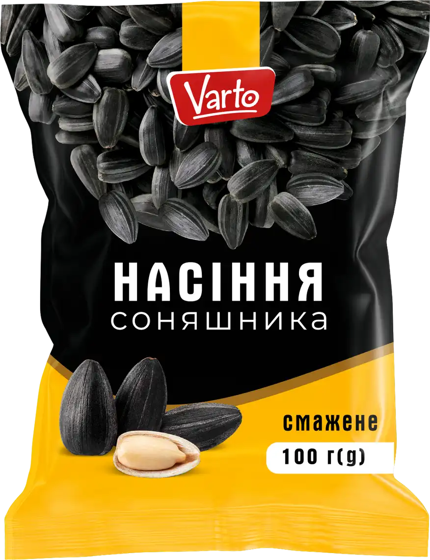 Насіння соняшника Varto смажене 100 г