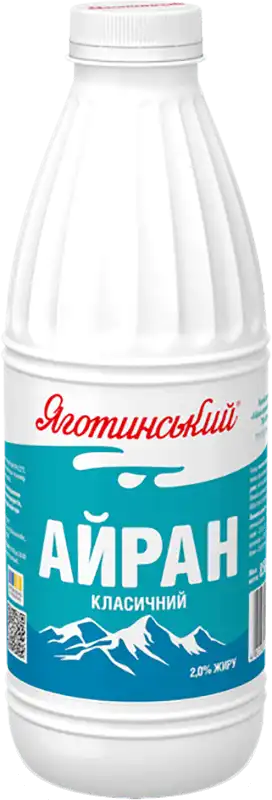 Айран Яготинське класичний 2% 850 г