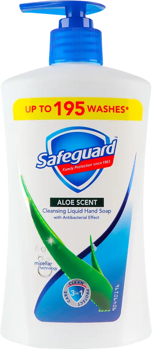 Рідке мило Safeguard з Алое 390 мл