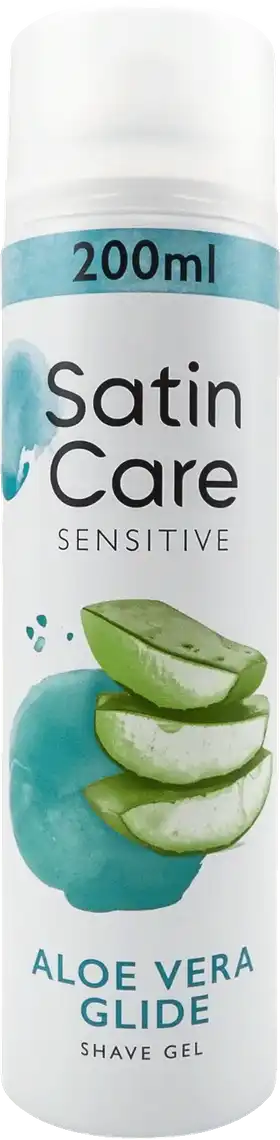 Гель для гоління для жінок Satin Care для чутливої ​​шкіри 200 мл
