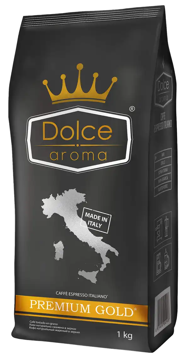 Кава зернова Dolce Aroma Premium Gold 1 кг