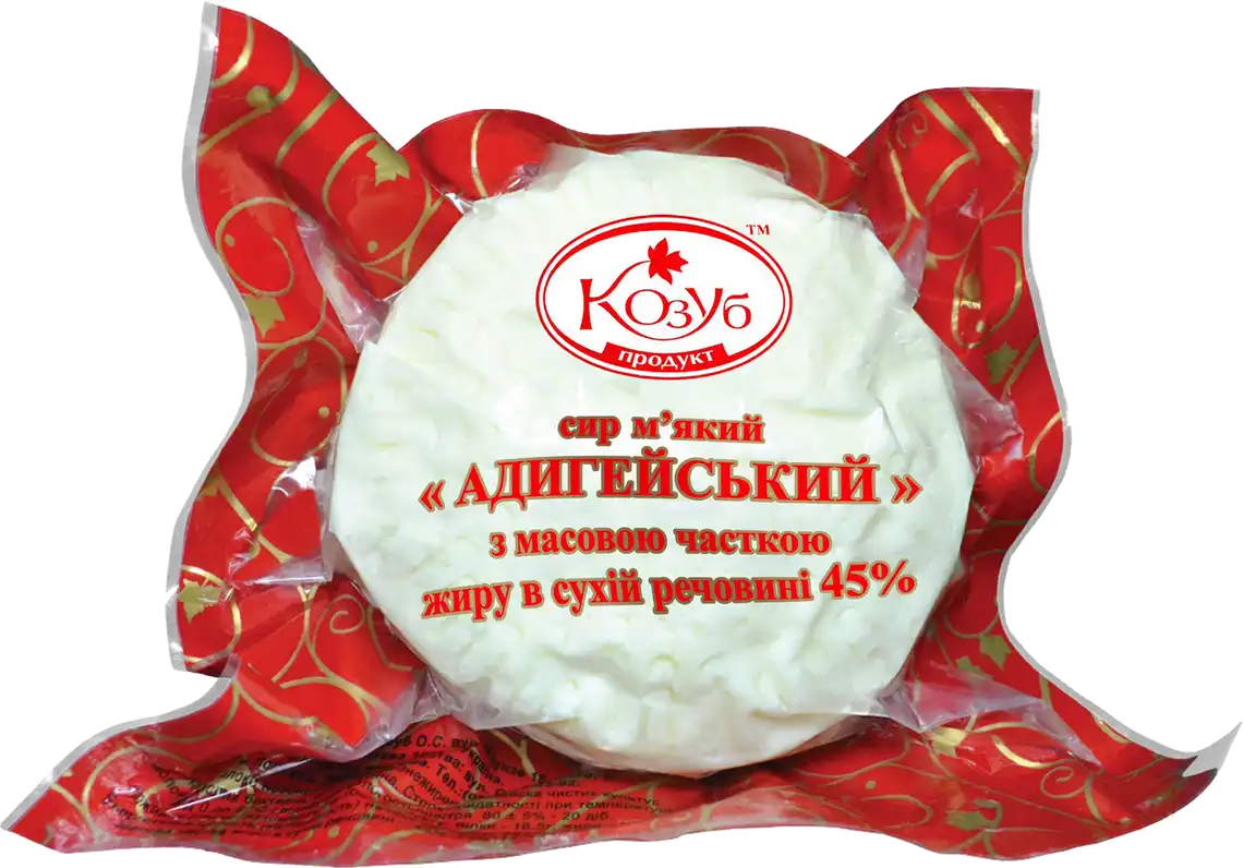 Сир Козуб Адигейский 45% ваговий