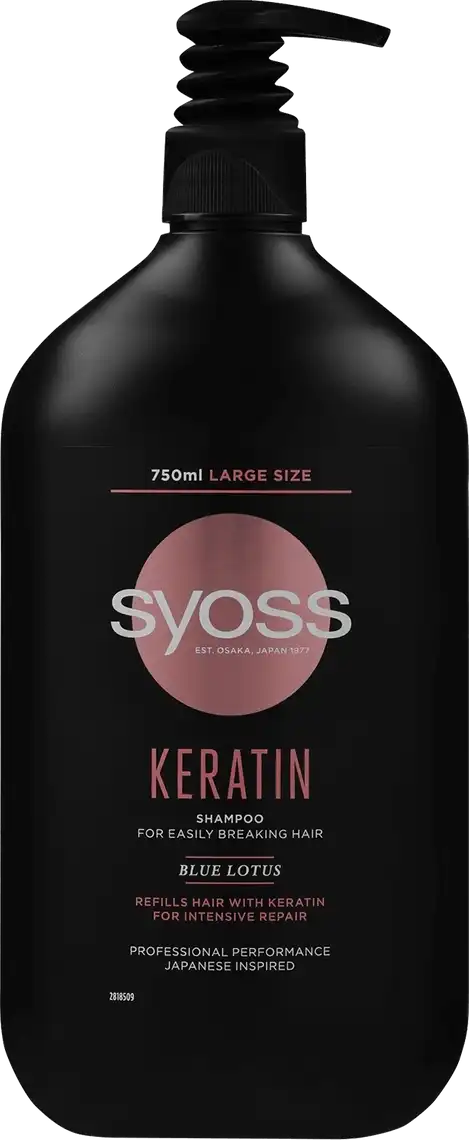 Шампунь Syoss Keratin для ламкого волосся 750 мл