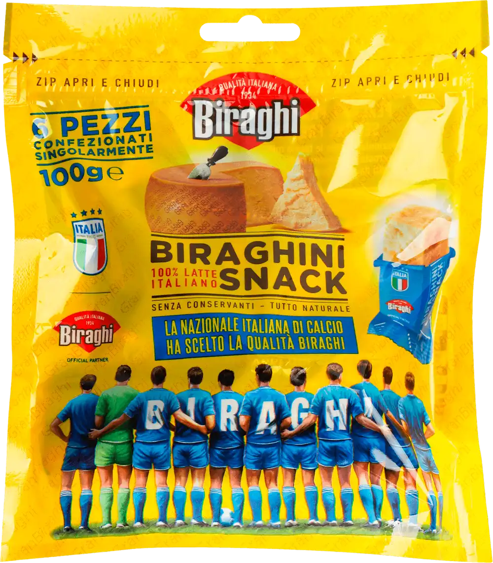 Сир Biraghi Biraghini Snack 32% 100 г
