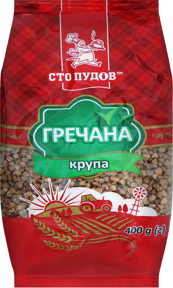 Крупа гречана Сто пудів 400 г