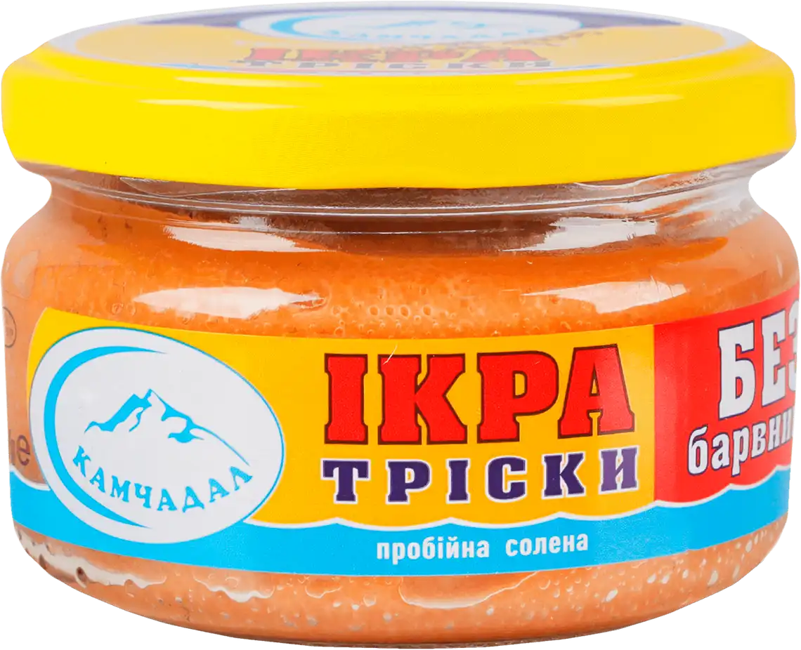 Ікра тріски Камчадал пробійна 180 г