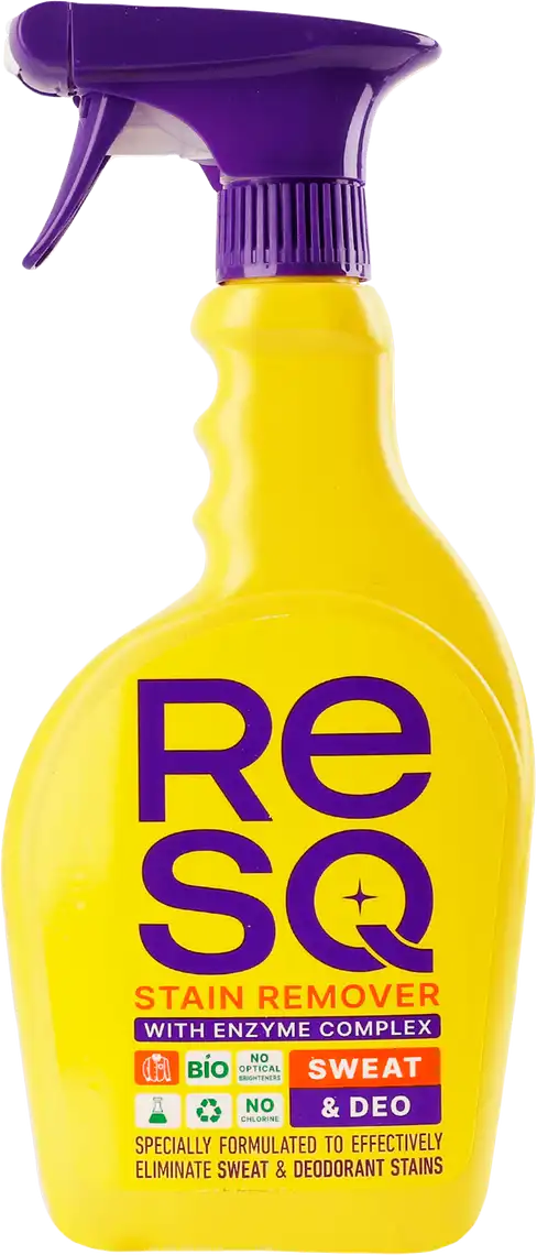Плямовивідник Resq для видалення плям від дезодоранту і поту 450 мл