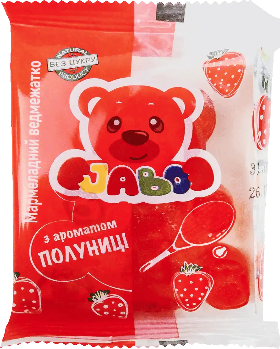 Мармелад Jabo Полуниця без цукру 90 г