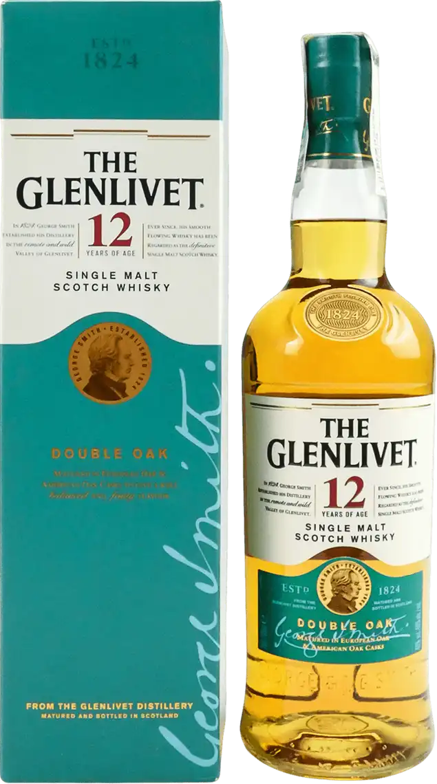 Віскі Glenlivet Excellence шотландське односолодовий 12 років 40% 0.7 л