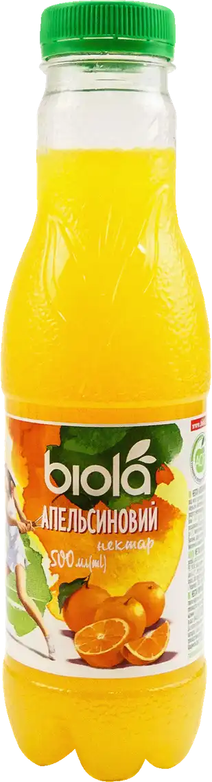 Нектар Biola апельсиновий 500 мл