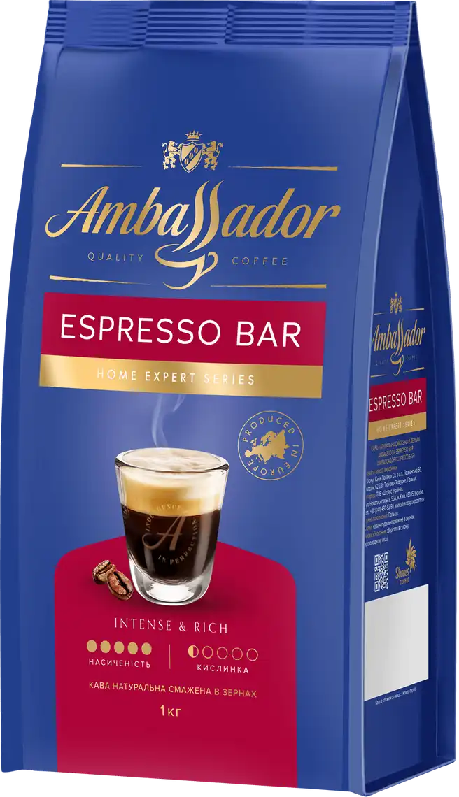 Кава в зернах Ambassador Espresso Bar 1 кг
