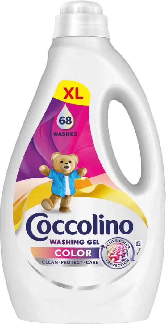 Гель для прання Coccolino Color Care для кольорових речей 2.72 л