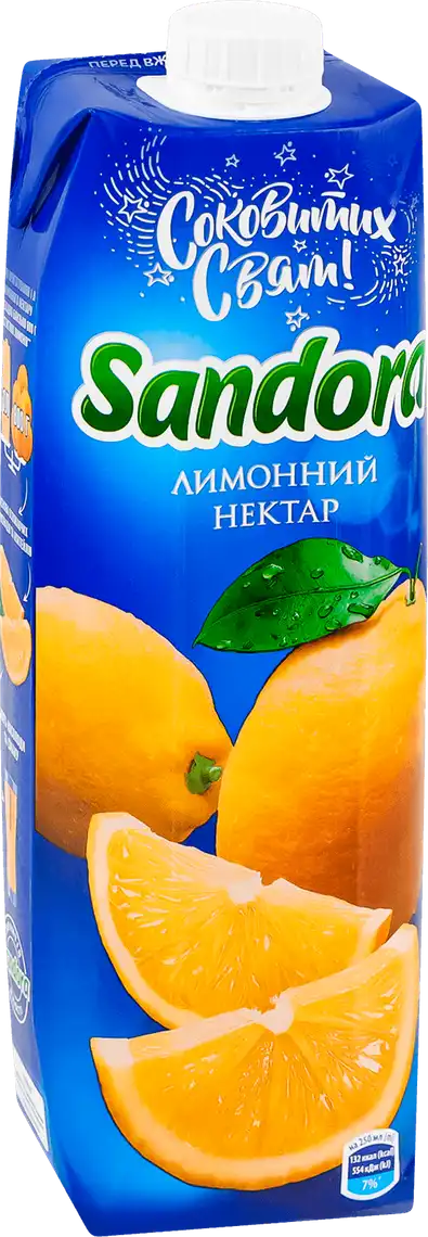 Нектар Sandora лимонний 950 мл