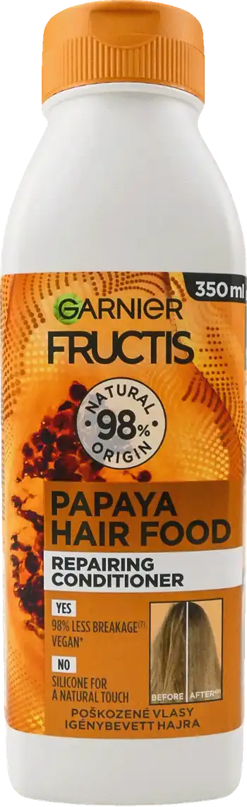 Бальзам-ополіскувач для волосся Garnier Fructis Superfood Папайя Відновлення 350 мл