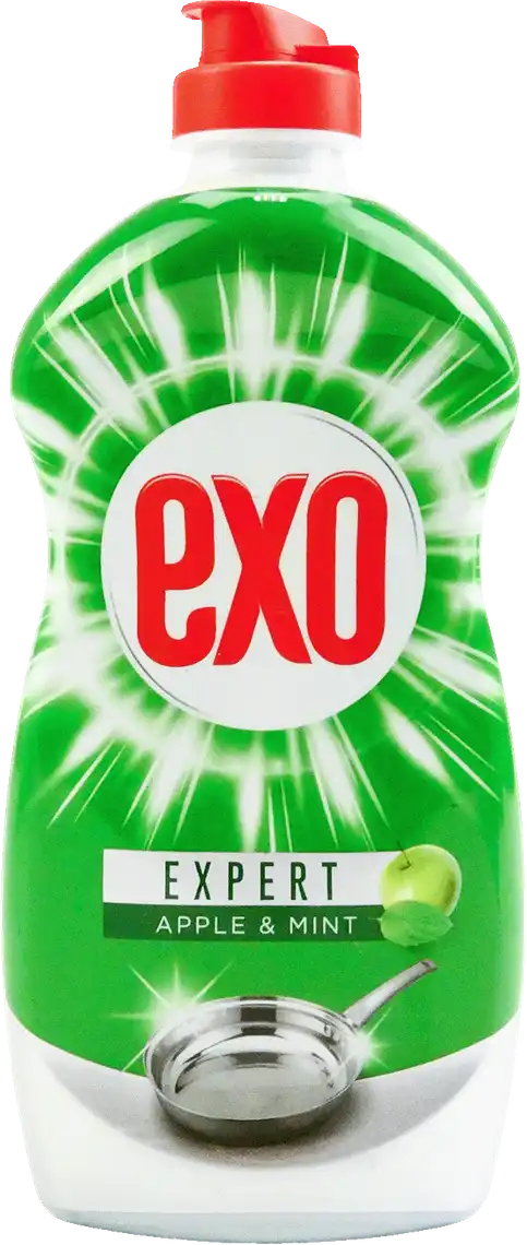 Засіб для миття посуду Exo Expert Apple&Mint 400 мл