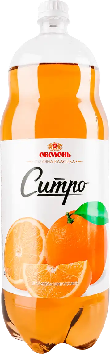 Напій Оболонь Ситро сильногазований 2 л