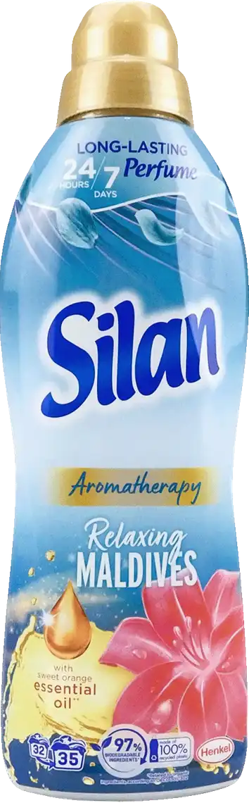 Кондиціонер для білизни Silan Ароматерапія Райські Мальдіви 770 мл