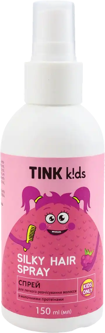 Спрей Tink kids Silky Hair Spray для легкого розчісування волосся 150 мл