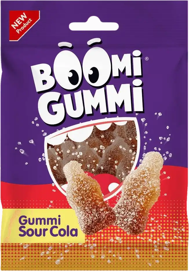 Цукерки Boomi Gummi Sour Cola желейні 70 г