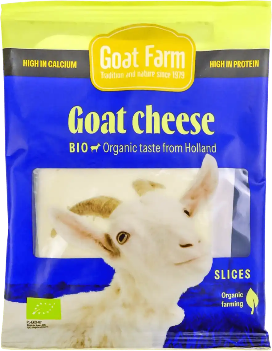 Сир Goat Farm Bio козячий нарізка 50% 90 г