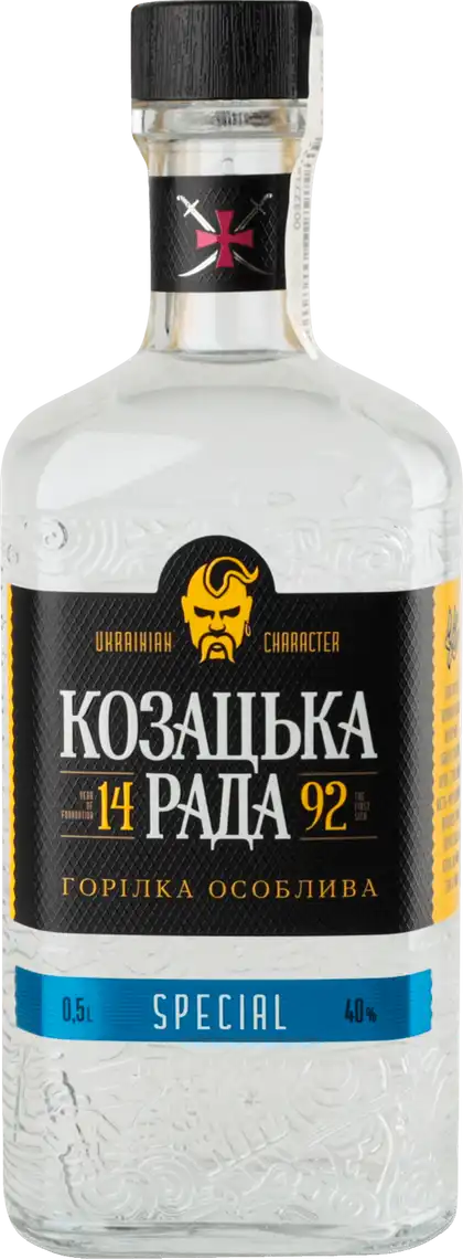 Горілка Козацька Рада Special особлива 40% 0.5 л