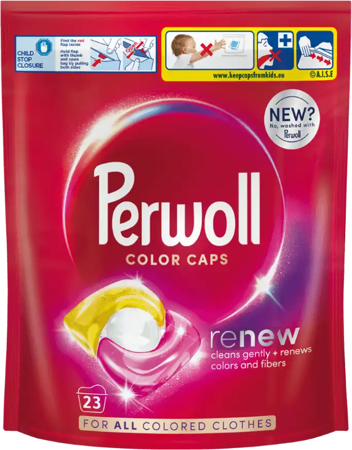 Капсули для прання Perwoll для кольорових речей 23 шт
