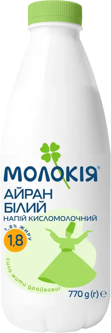 Айран Молокія Білий 1.8% 770 г