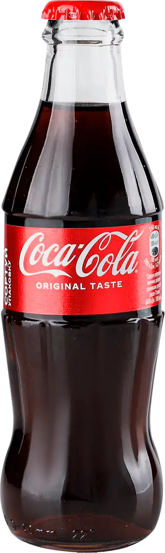 Напій Coca-Cola сильногазований 0.25 л