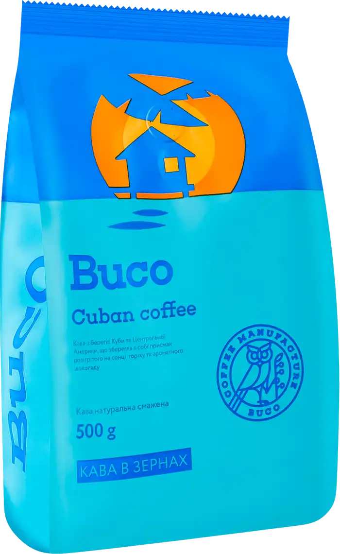 Кава зернова Buco Cuban Coffee 500 г