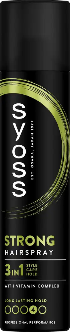Лак для волосся Syoss Strong 4 300 мл