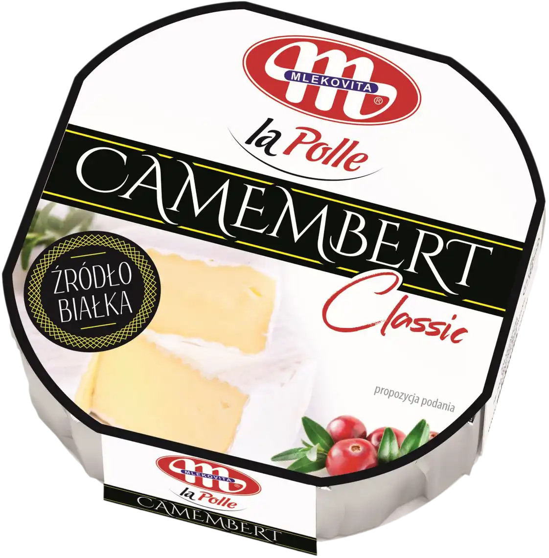 Сир Mlekovita La Polle Camembert Classic 58% 120 г