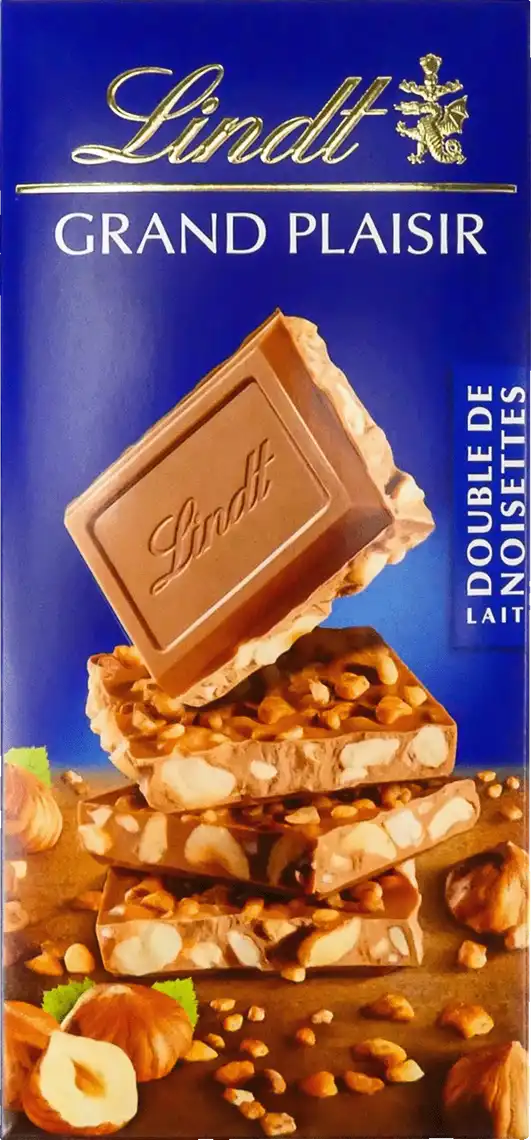 Шоколад Lindt Grand Plaisir молочний 150 г