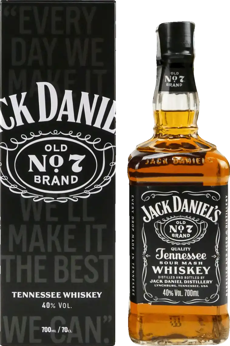 Віскі Jack Daniel's Old No.7 Теннессі в металевій 700 мл