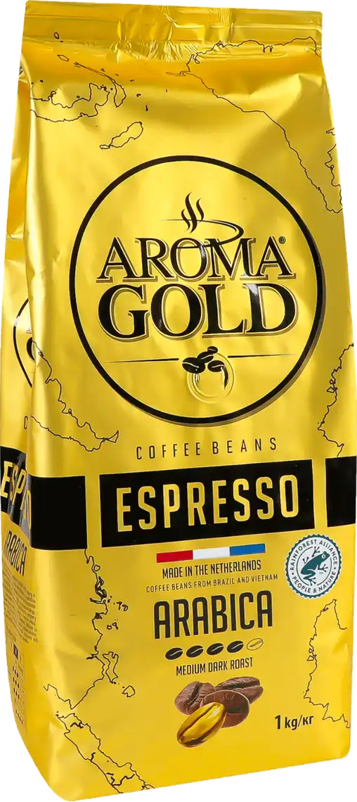 Кава в зернах Aroma Gold Espresso 1 кг