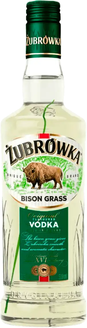 Горілка Zubrowka Bison Grass 37.5% 0.5 л