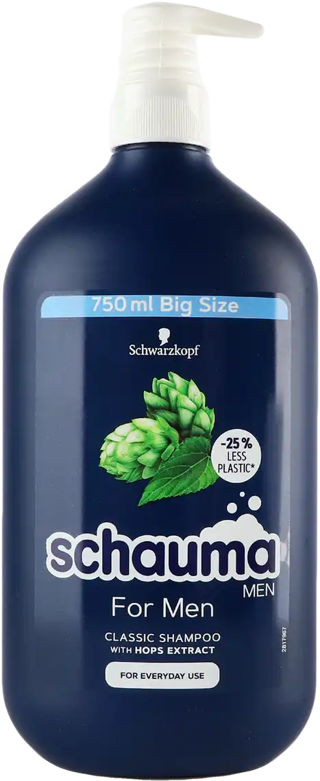 Шампунь для волосся Schauma Classic For Men 750 мл