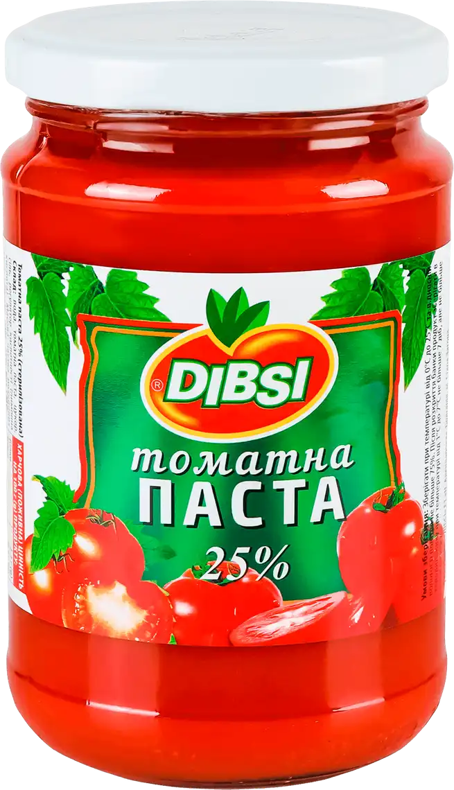 Томатна паста Dibsi 25% 314 г