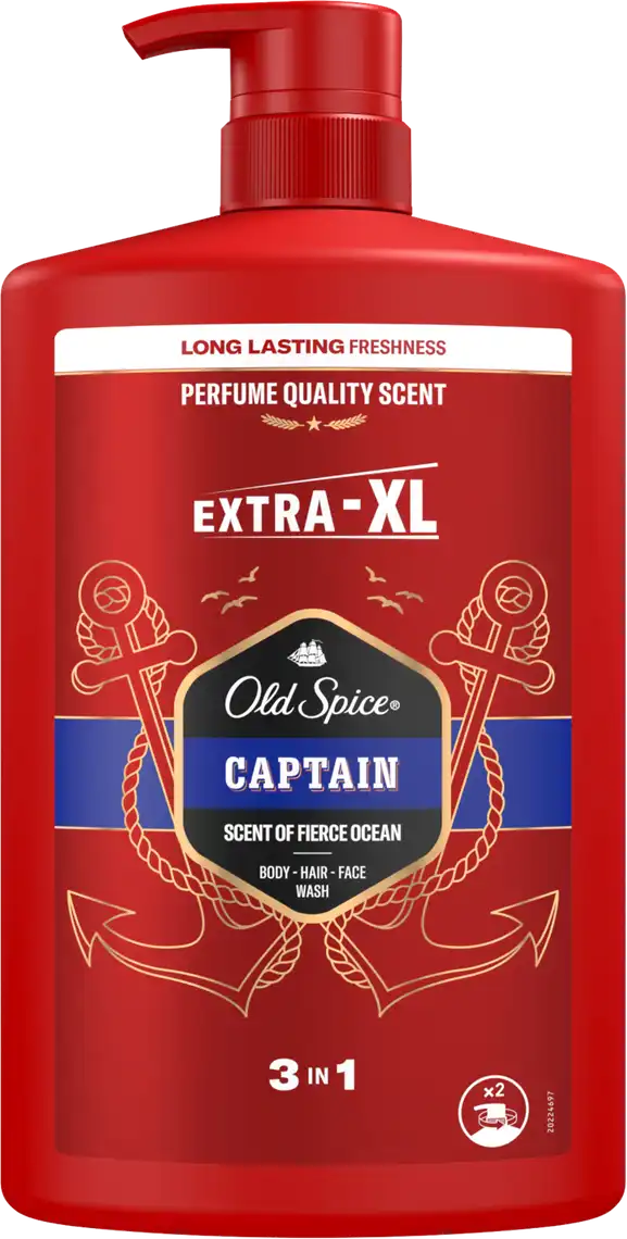 Гель для душу Old Spice Captain чоловічий 1 л
