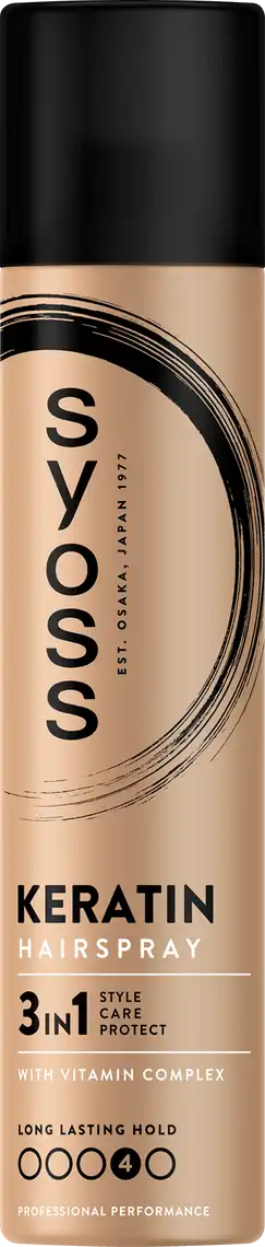 Лак для волосся Syoss Keratin 4 300 мл