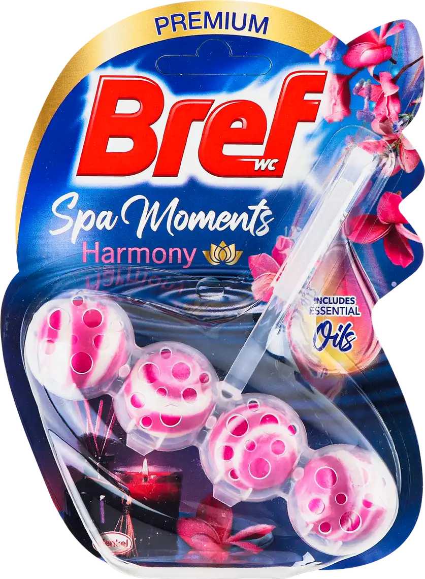 Блок туалетний Bref Spa Moments Harmony для унітазу підвісний 50 г