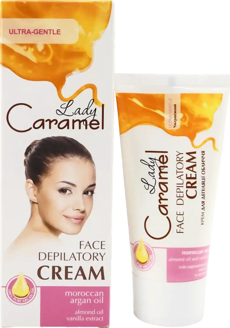 Крем для депіляції Lady Caramel Ультраніжний для обличчя 50 мл
