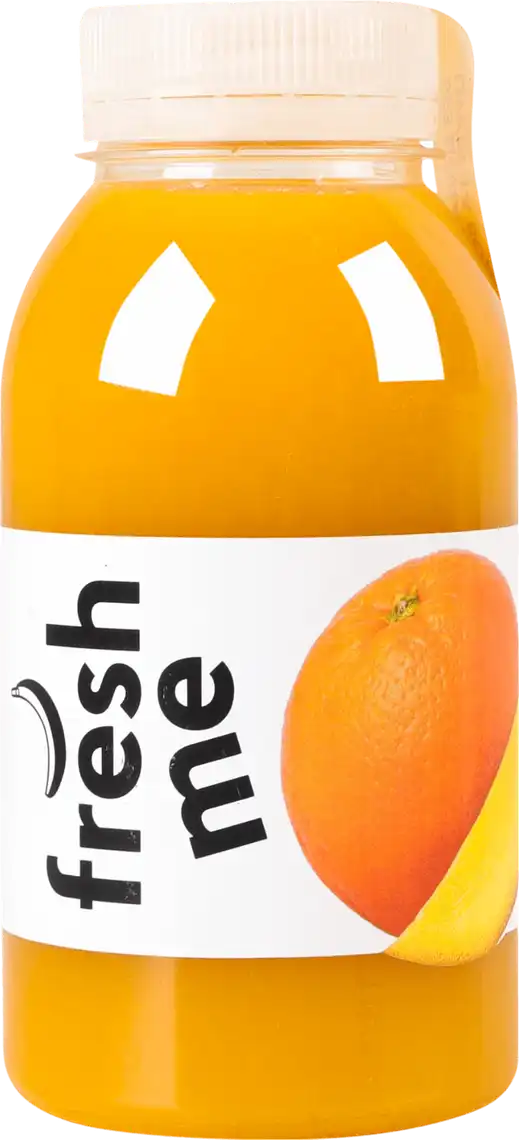 Апельсиновий сік Fresh me прямого віджиму з пюре манго 0.25 л