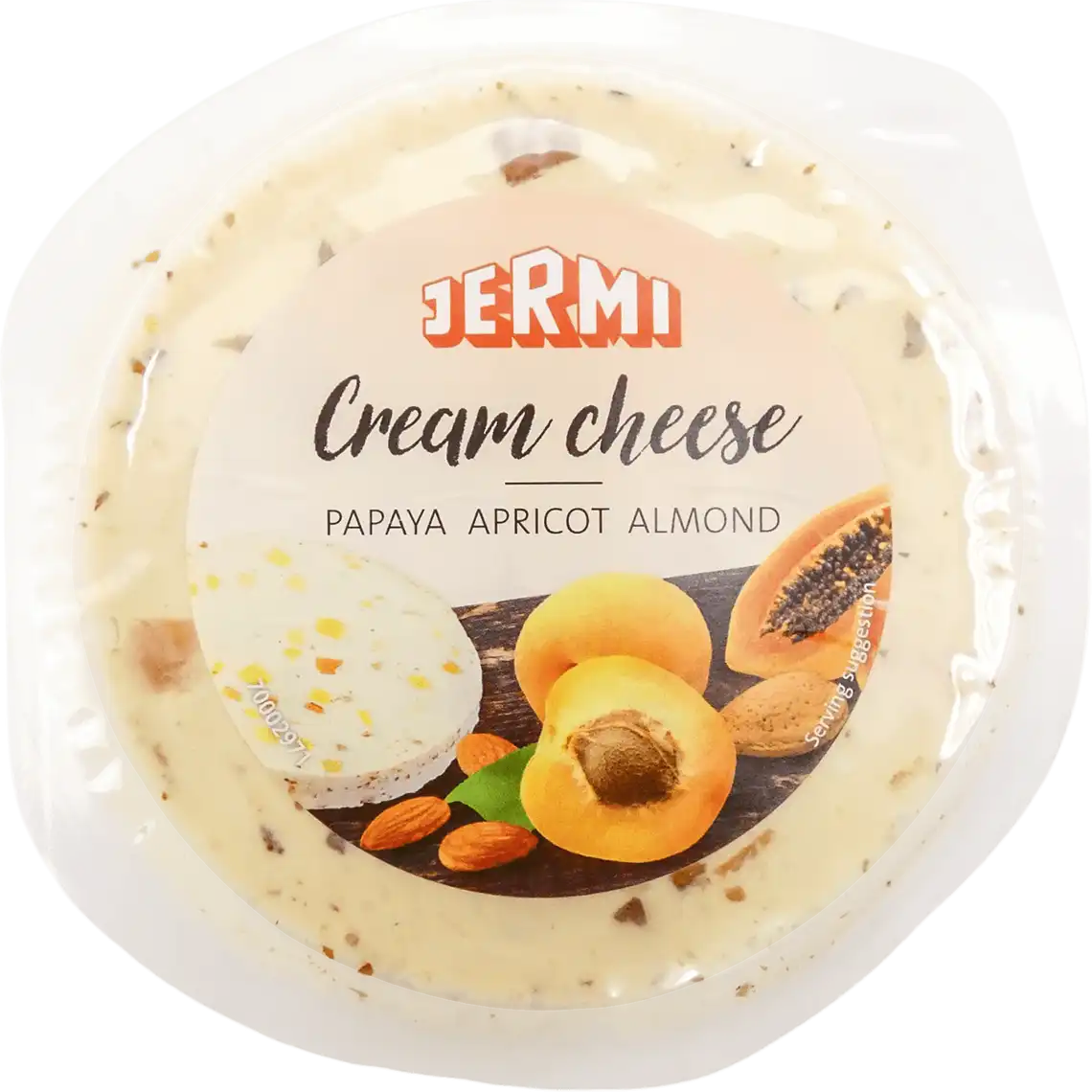 Крем-сир Jermi з папаєю та абрикосом 50% 125 г