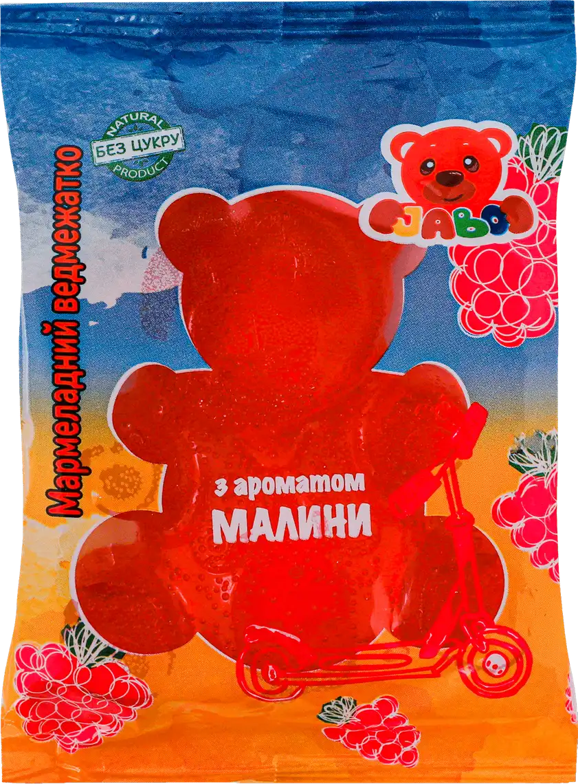 Мармелад Jabo Малина без цукру 90 г