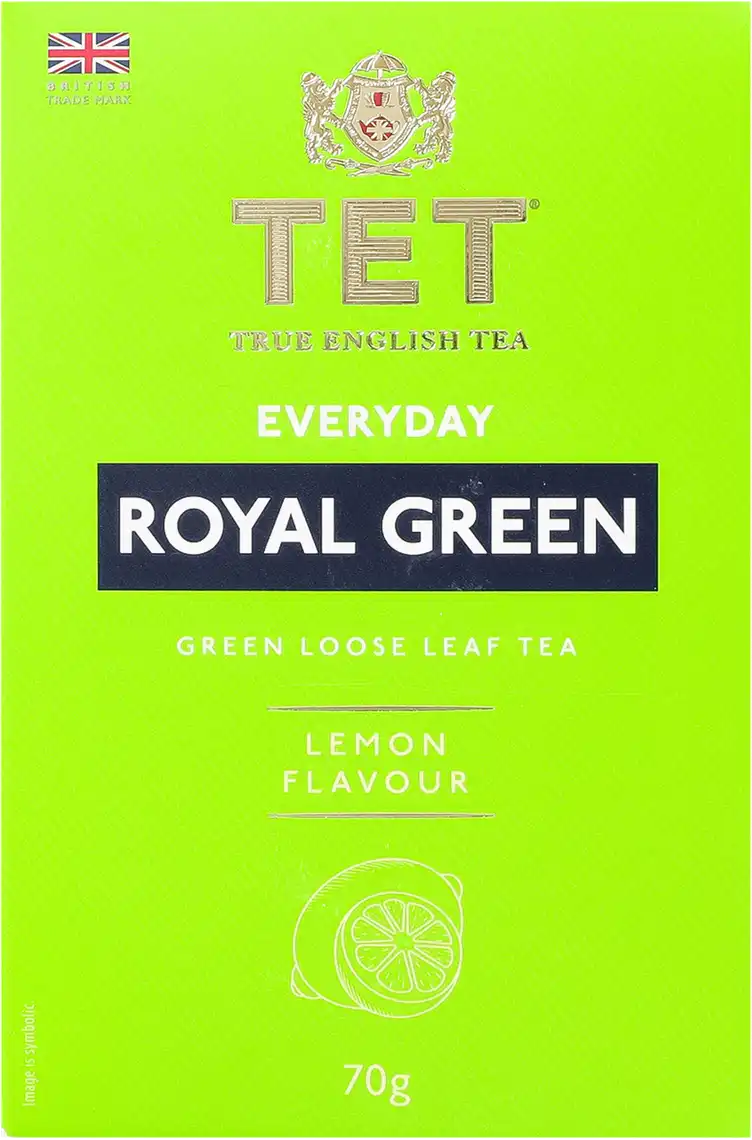 Чай зелений TET Everyday Royal Green з лимоном 70 г