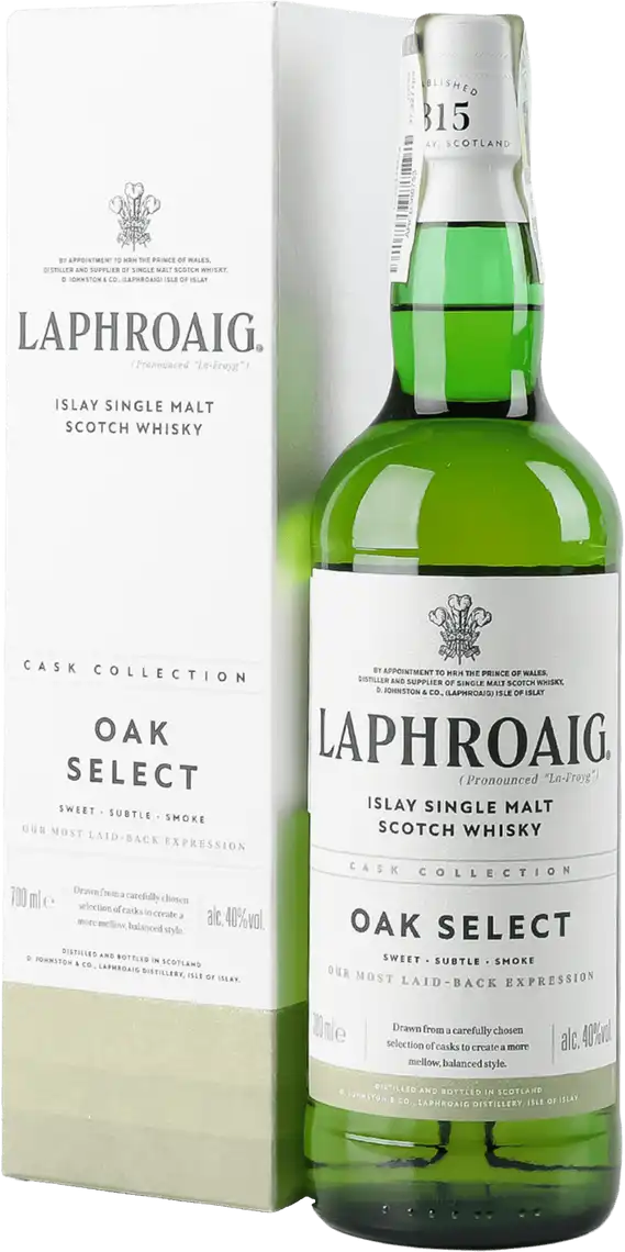 Віскі Laphroaig Oak Select односолодовий 40% 0.7 л
