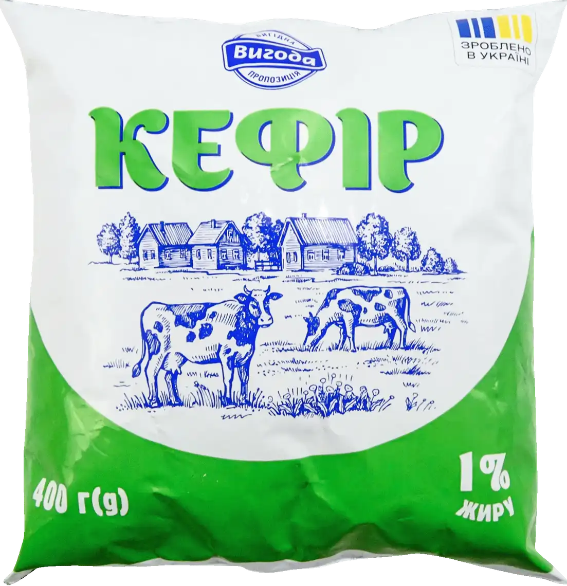 Кефір Вигода 1%, 400 г