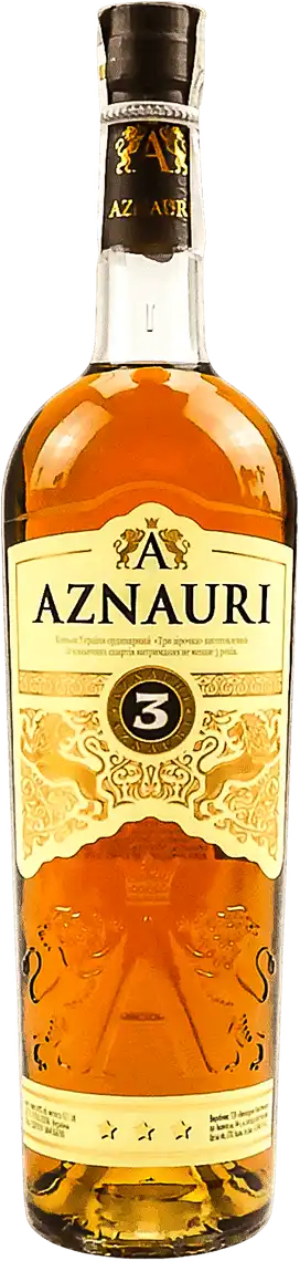 Коньяк Aznauri 3 зірки 40% 700 мл
