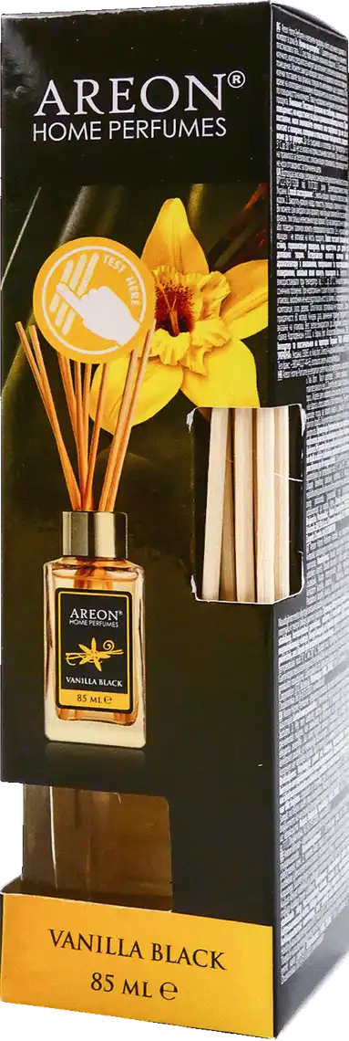 Аромадифузор Areon Home Perfume Чорна ваніль 85 мл